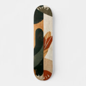Skateboard biologique Terre - Conception minimalis (Devant)