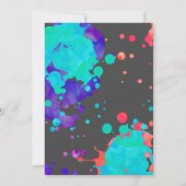 Skateboard Birthday Foto Uitnodiging Elke leeftijd (Achterkant)