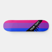 Skateboard Bisexual pride (Horz)