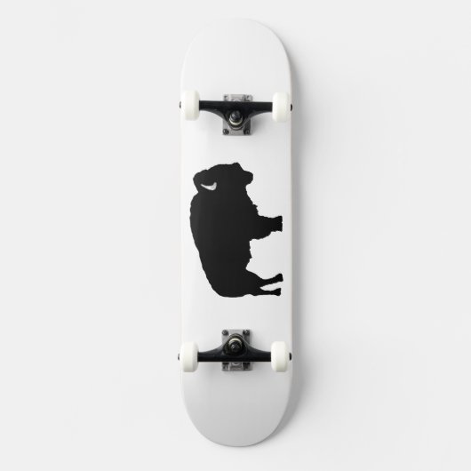 Skateboard Bison américain (Recto)