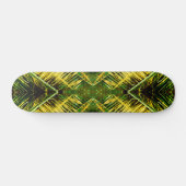 Skateboard Bite venimeuse verte et jaune (Horz)