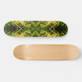 Skateboard Bite venimeuse verte et jaune (Horz)