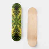 Skateboard Bite venimeuse verte et jaune (Recto)