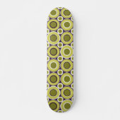 Skateboard Bitesize Olive Green Donuts Avec Blanc (Devant)