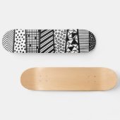 Skateboard Black and white (Horz)