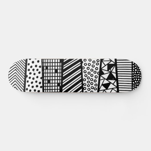 Skateboard Black and white (Horz)