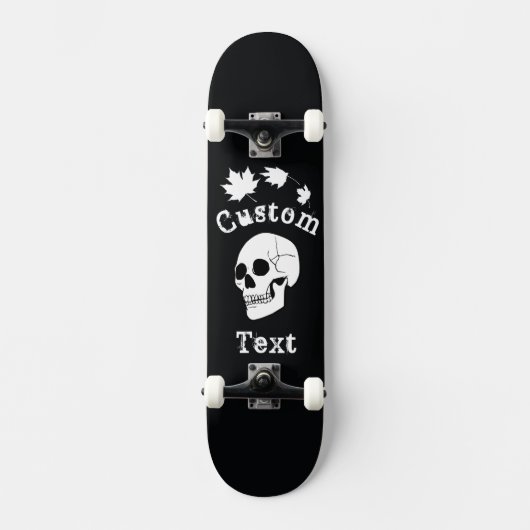 Skateboard Black Background (Voorkant)