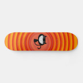 Skateboard Black cat drôle de sourire Skateboards (Horz)