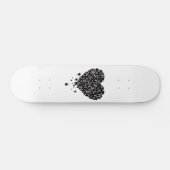 Skateboard Black Clover Heart (Horz)