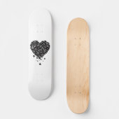 Skateboard Black Clover Heart (Recto)