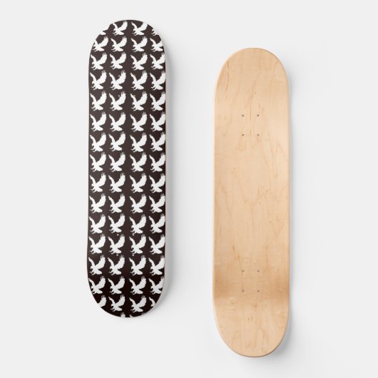 Skateboard Black Hawk (Recto)