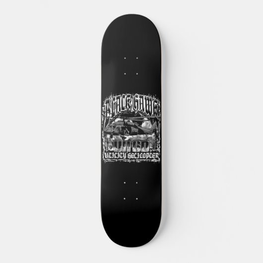 Skateboard Black Hawk (Recto)
