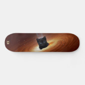 Skateboard Black Hole Space Kitten Dd Marque (Horz)