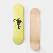 Skateboard Black hungry scorpion (Recto)