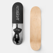 Skateboard Black Lady op strand (Voorkant)