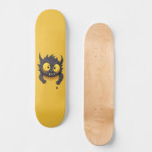 Skateboard black monster (Recto)