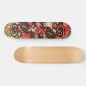 Skateboard Black Tattoo Tribal 2 2 (Horz)
