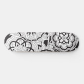 Skateboard black&white pattern with les envoie (Horz)