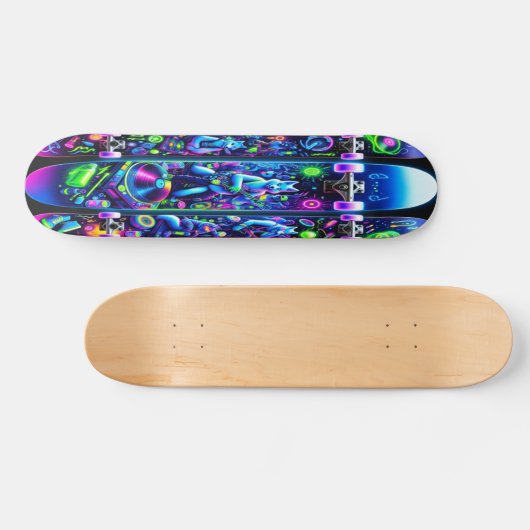 Skateboard Blacklight (Horz)
