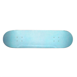 Skateboard Blanc léger bleu turquoise de modèle d'aquarelle