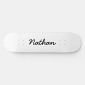 Skateboard Blanc vide (Horz)