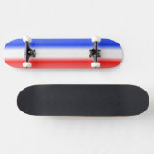 Skateboard Blancs rouges et bleus de l'American Flag (Horz)