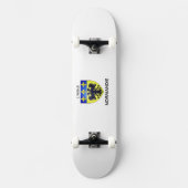 Skateboard - blason de L'Aigle - Normandie (Recto)