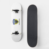Skateboard - blason de L'Aigle - Normandie (Recto)