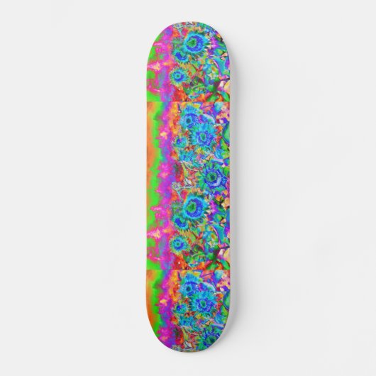 Skateboard Bleu (Recto)