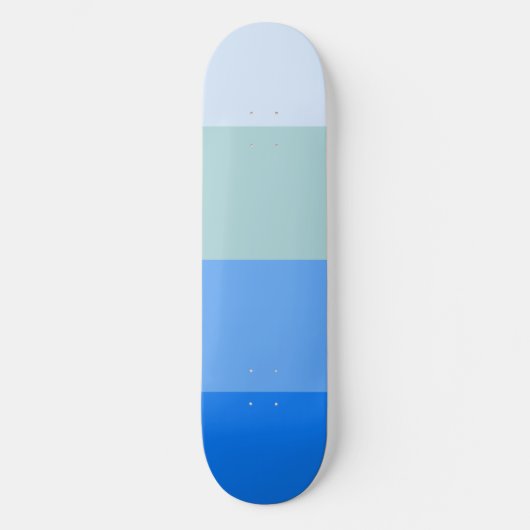 Skateboard Bleu (Recto)