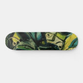 Skateboard Bleu Abstrait (Horz)