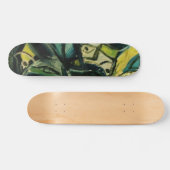 Skateboard Bleu Abstrait (Horz)