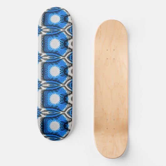 Skateboard Bleu atomique (Recto)