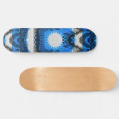Skateboard Bleu atomique (Horz)