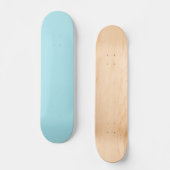 Skateboard Bleu Blizzard (couleur unie) (Recto)