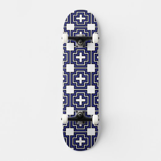 Skateboard Bleu C&S (Recto)
