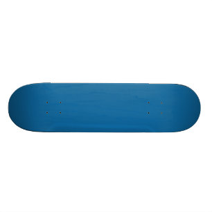 Skateboard Bleu clair Perse Tendance Couleur Modèle noir