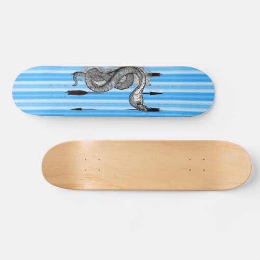 Skateboard Bleu Cobra (Horz)