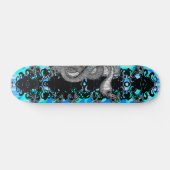 Skateboard Bleu Cobra - Customisé (Horz)