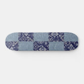 Skateboard Bleu Denim Bandana Skate (Horz)