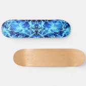 Skateboard Bleu électrique (Horz)