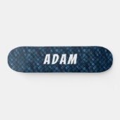 skateboard bleu élégant (Horz)
