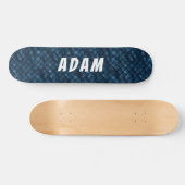 skateboard bleu élégant (Horz)