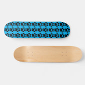 SKATEBOARD BLEU EMPREINTE DE PATTE (Horz)