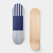 Skateboard Bleu et blanc (Recto)