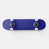 Skateboard Bleu et noir mince (Horz)