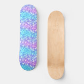 Skateboard Bleu et pourpre (Recto)