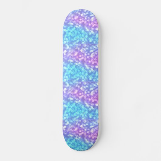 Skateboard Bleu et pourpre (Recto)