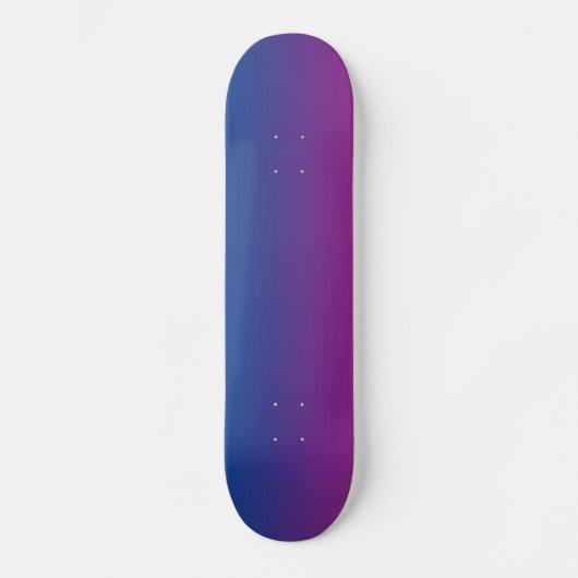 Skateboard Bleu et pourpre (Recto)
