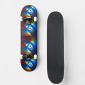 Skateboard Bleu gravitationnel (Devant)